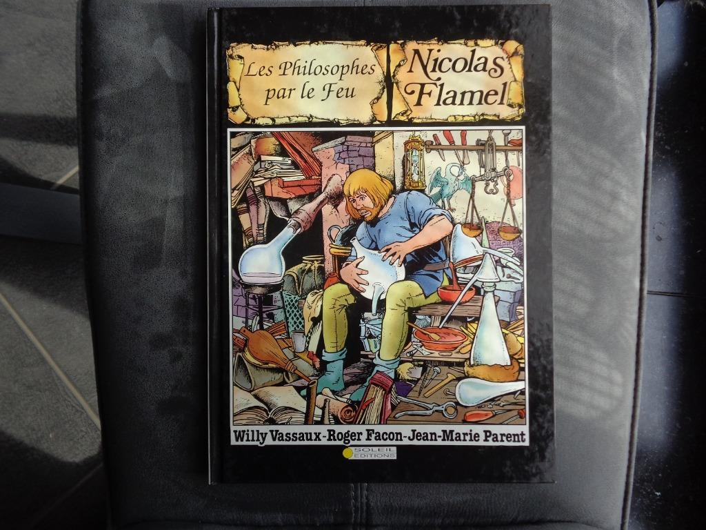BD: „Filosofen bij vuur: Nicolas Flamel”, Boeken, Ophalen