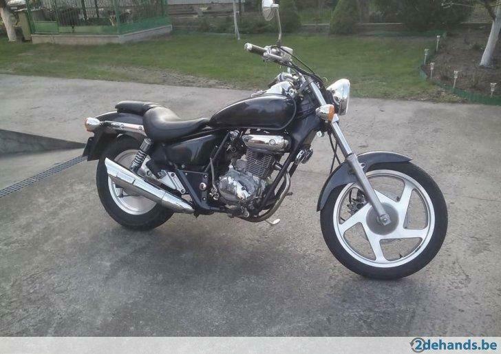 rijdende daelim vt 125 in onderdelen, Motoren, Ophalen, Gebruikt