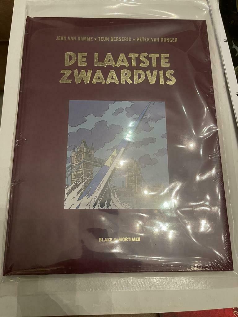 De laatste zwaardvis luxe blake en mortimer geseald, Ophalen of Verzenden
