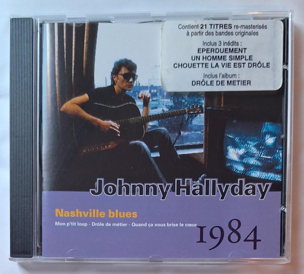 Johnny Hallyday: Nashville blues comme neuf, Ophalen of Verzenden, Zo goed als nieuw
