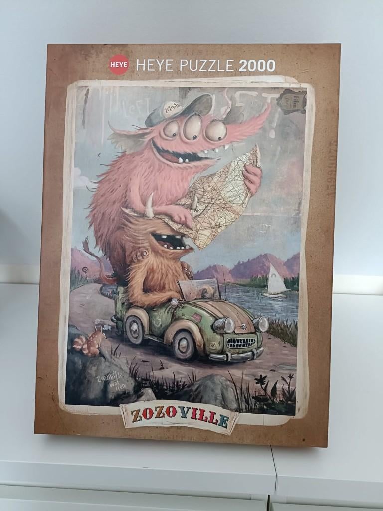 Puzzel Heye 2000 stukjes, Ophalen of Verzenden, Meer dan 1500 stukjes, Zo goed als nieuw, Legpuzzel