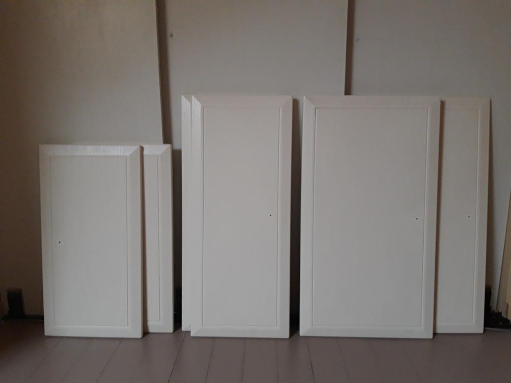 Huis en inrichting, keukenelementen, Ophalen, Zo goed als nieuw, Crème