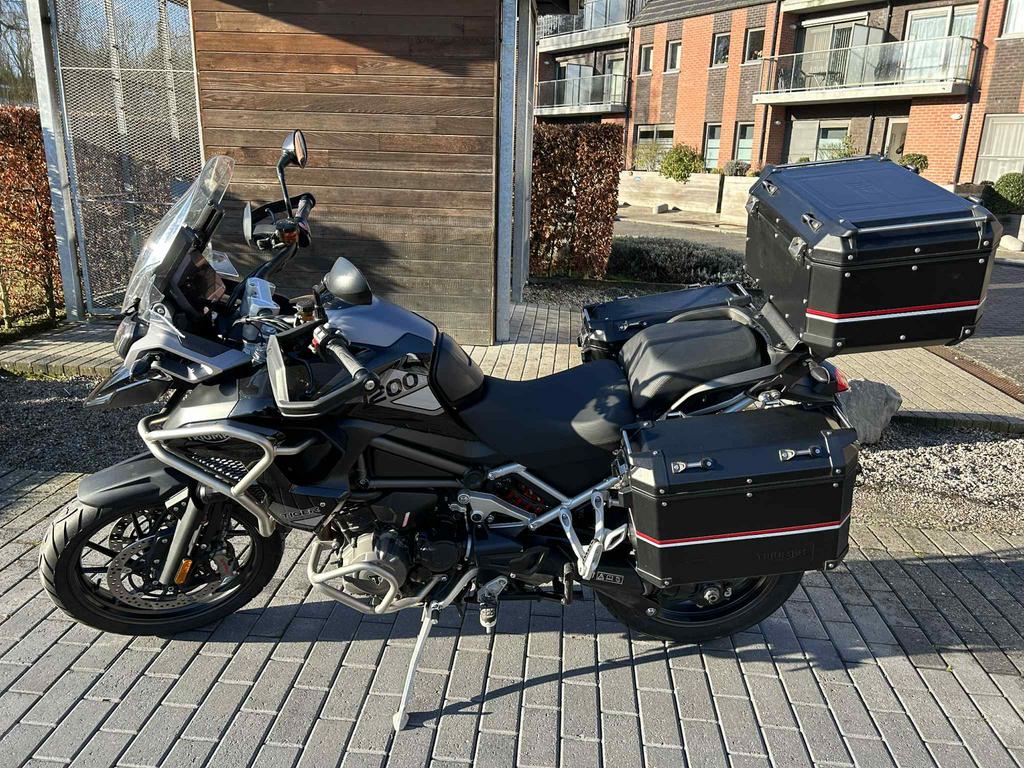 Triumph Tiger 1200 GT Pro 2024, Motoren, Motoren | Triumph, 3 cilinders, Particulier, Meer dan 35 kW, Toermotor