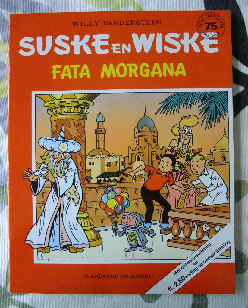 Suske en Wiske: Fata Morgana - druk 1988 - NIEUW!!, Eén stripboek, Ophalen of Verzenden, Nieuw