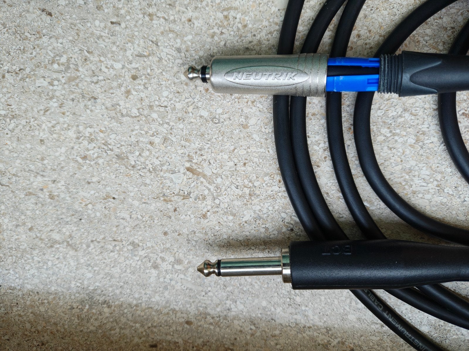 Geruisloze 3m high-fidelity instrumentkabel, als nieuw, Ophalen of Verzenden