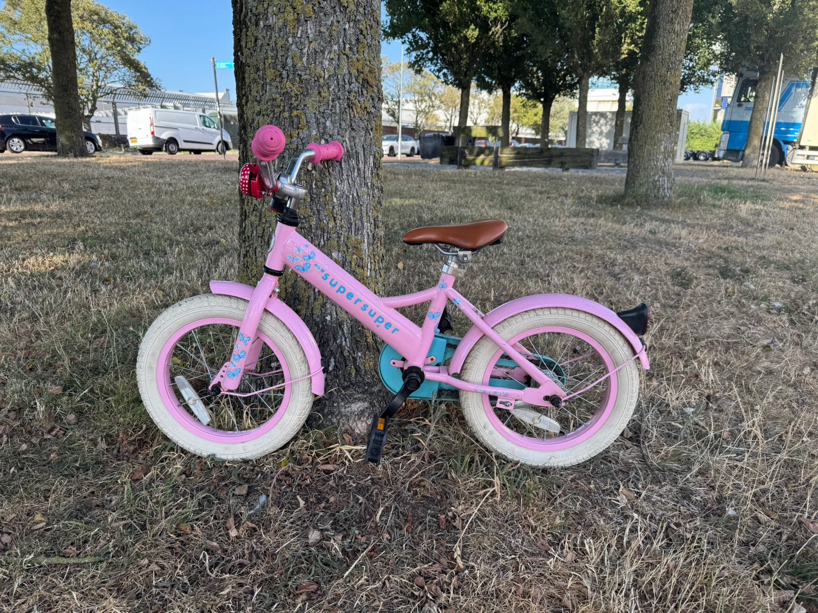 Supersuper little miss kinderfiets, Ophalen, Zo goed als nieuw