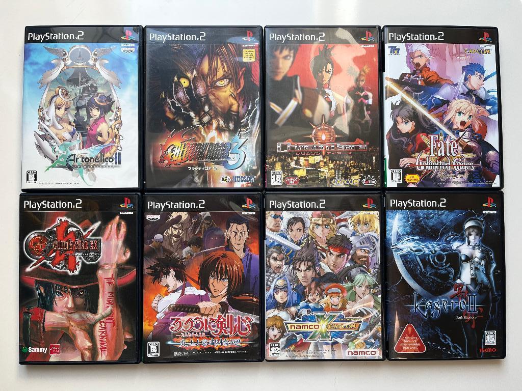 Lot 8 Playstation 2 games (NTSC-J), Overige genres, 2 spelers, Ophalen of Verzenden, Zo goed als nieuw