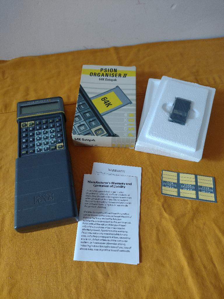 Psion Organiser 2, PDA, agenda électronique, note book, Enlèvement ou Envoi, Comme neuf