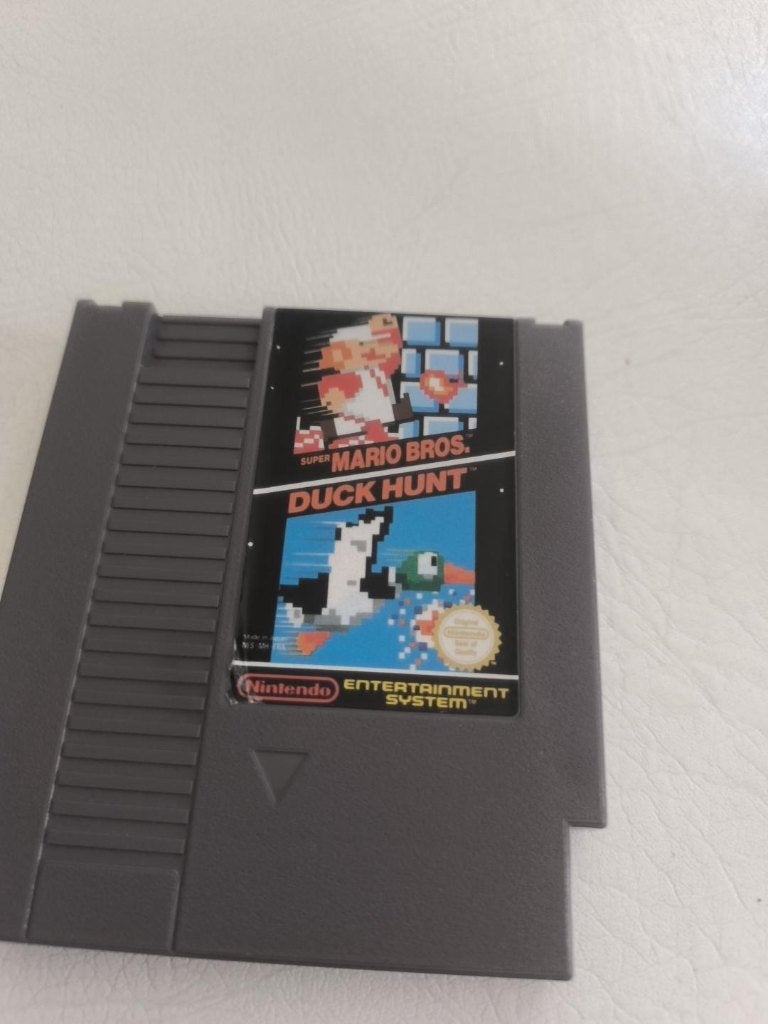 Super Mario Bros +Duck Hunt-Nintendo Nes -PAL FAH-1985, Consoles de jeu & Jeux vidéo, Enlèvement ou Envoi, Utilisé, À partir de 3 ans