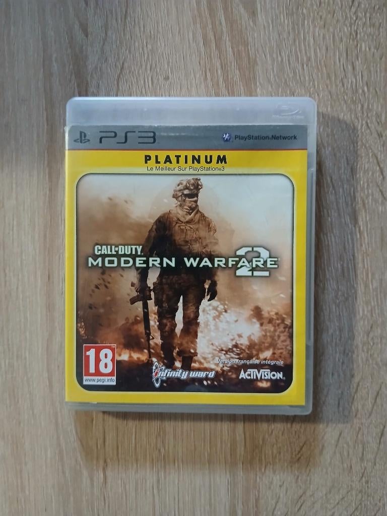 Call of Duty Modern Warfare 2 — PS3 — Zeer goede staat, Avontuur en Actie, Gebruikt, Vanaf 18 jaar, 1 speler