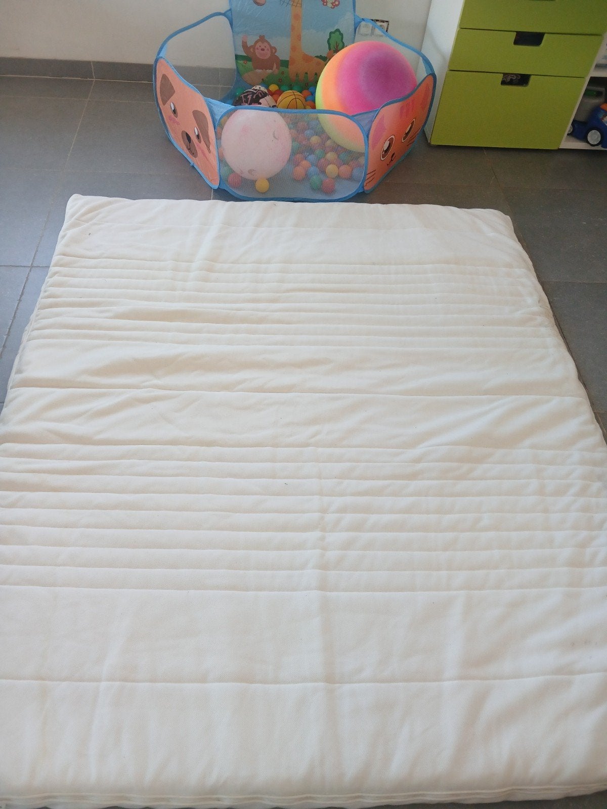 Matelas Topper 180 x 160, Matelas, Enlèvement, Utilisé, Deux personnes