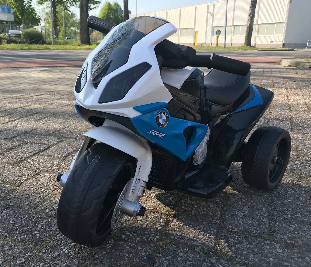 Elektrische kinder BMW S1000RR 6V Kinder motor blauw, Kinderen en Baby's, Ophalen of Verzenden, Nieuw