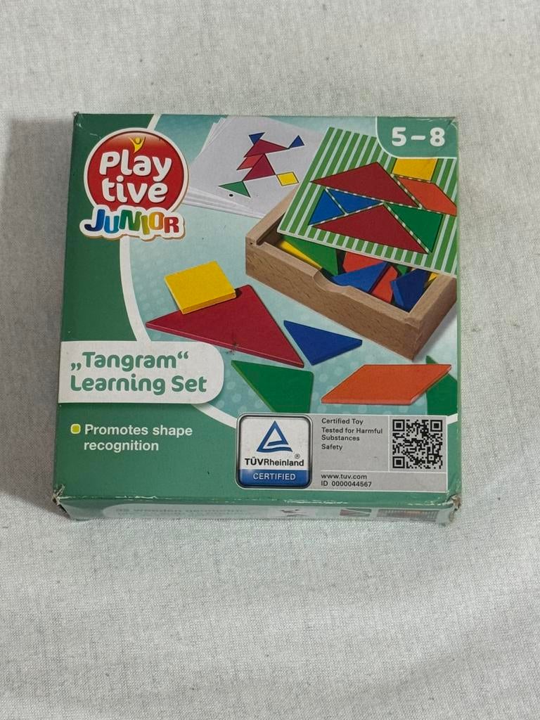 Spel - Tangram oefeningen vormen educatief, Enlèvement ou Envoi, Comme neuf, Découverte