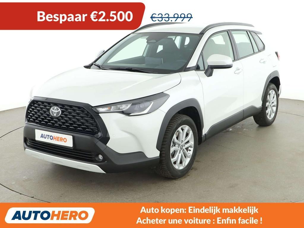 Toyota Corolla Cross 1.8 Hybrid FWD Comfort (bj 2025), Auto's, Toyota, Stof, Wit, 5 zetels, 5 deurs