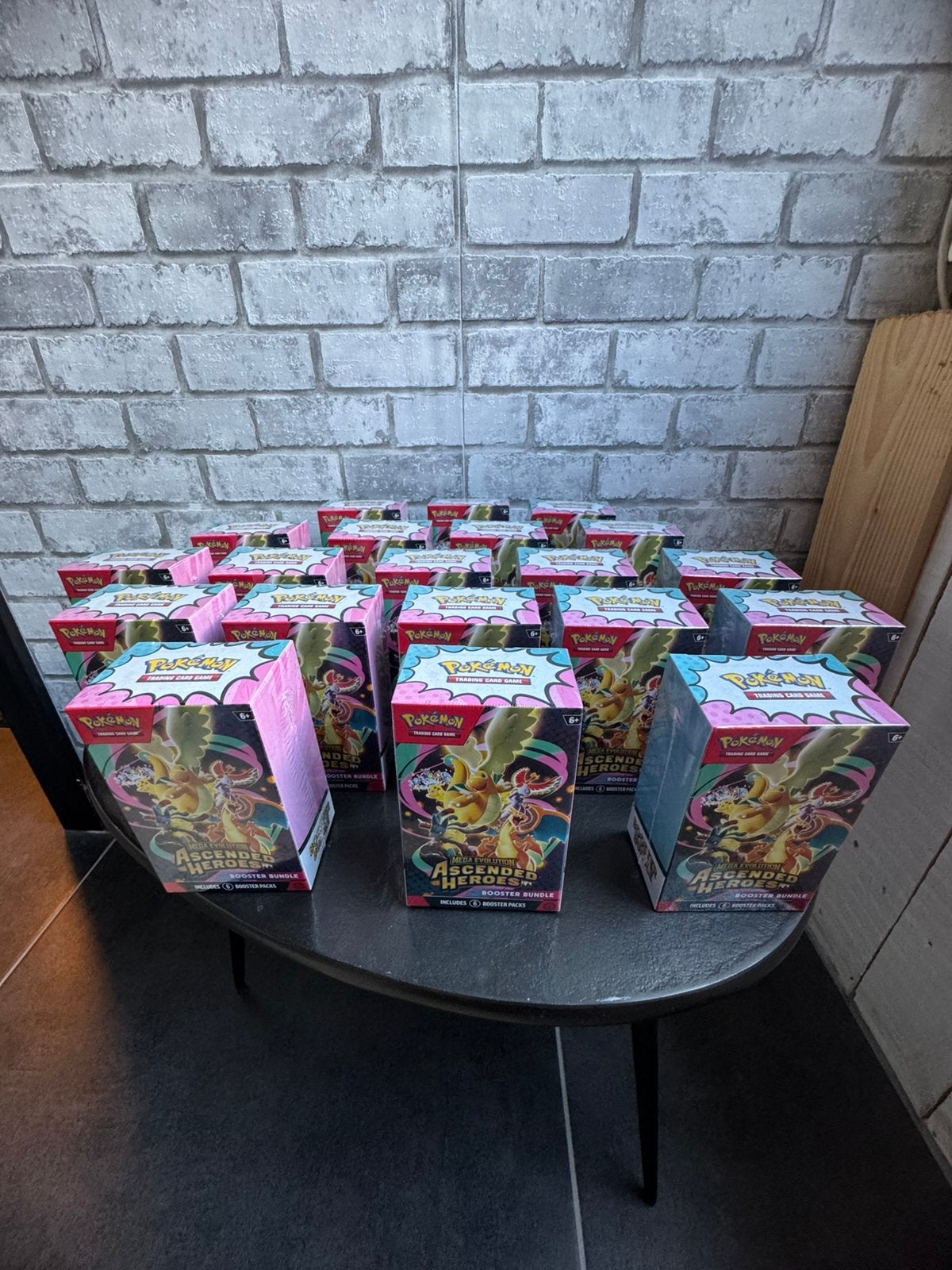 Ascended Heroes booster bundles (20 stuks), Ophalen of Verzenden, Zo goed als nieuw, Booster