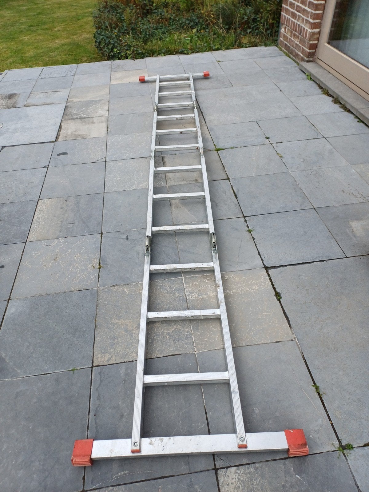 ladder plooibaar 4 meter, Ophalen, Ladder