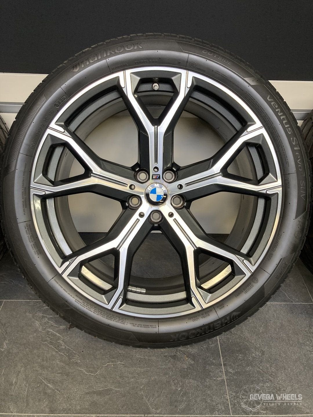 21” originele BMW X5 G05 / X6 G06 velgen + banden 741M 5x112, Pneus et Jantes, Véhicule de tourisme, -, 21 pouces