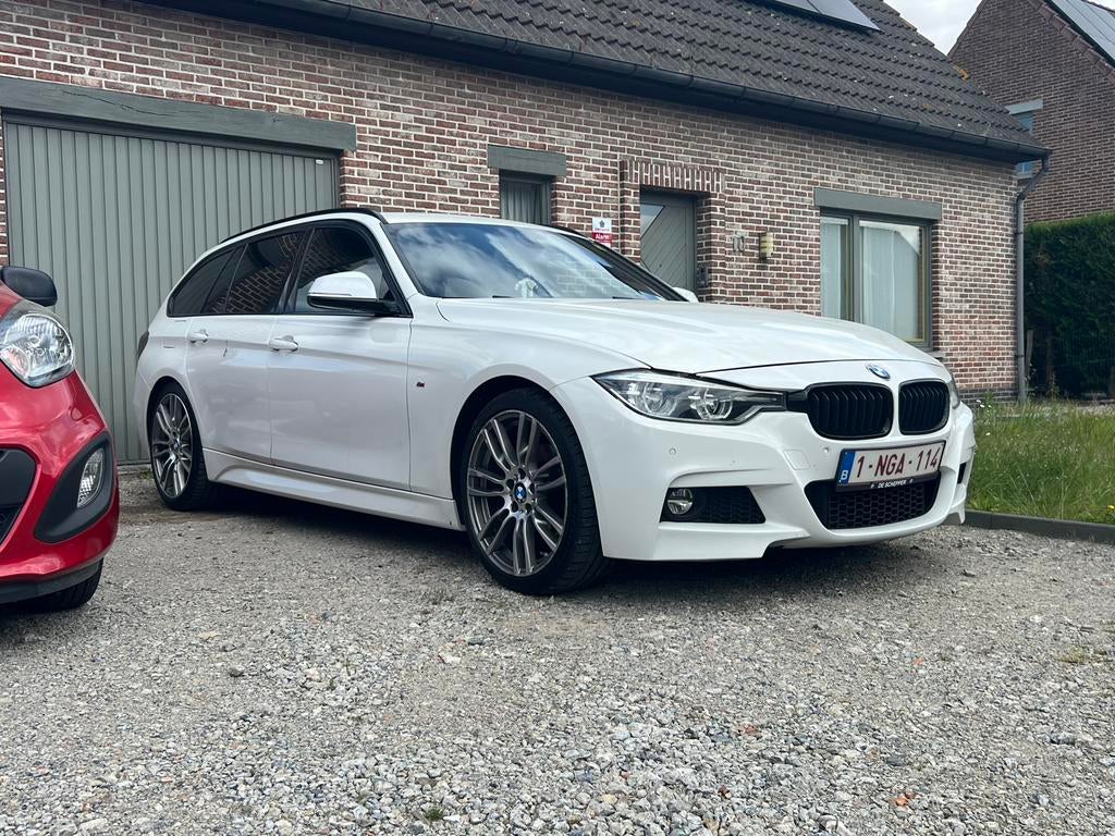BMW 318das 2017 volledig M-uitvoering en M-onderstel, Auto's, Automaat, Achterwielaandrijving, 1800 kg, Euro 6