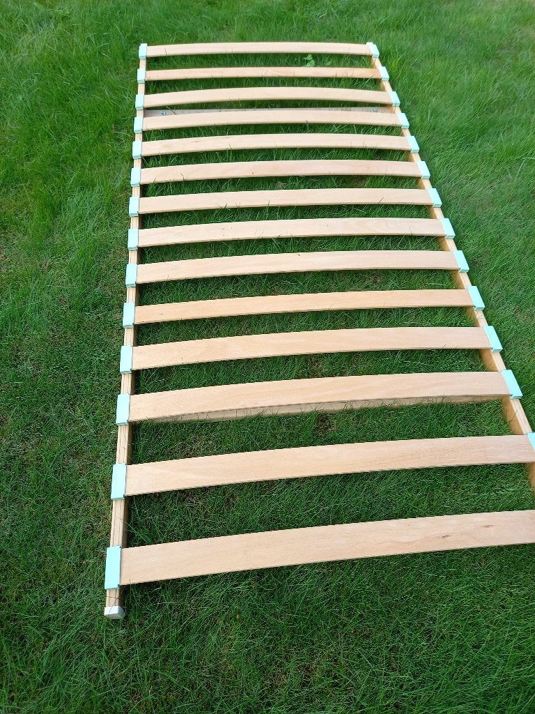 gratis lattenbodem: 1 persoonsbed, Huis en Inrichting, Ophalen, 200 cm