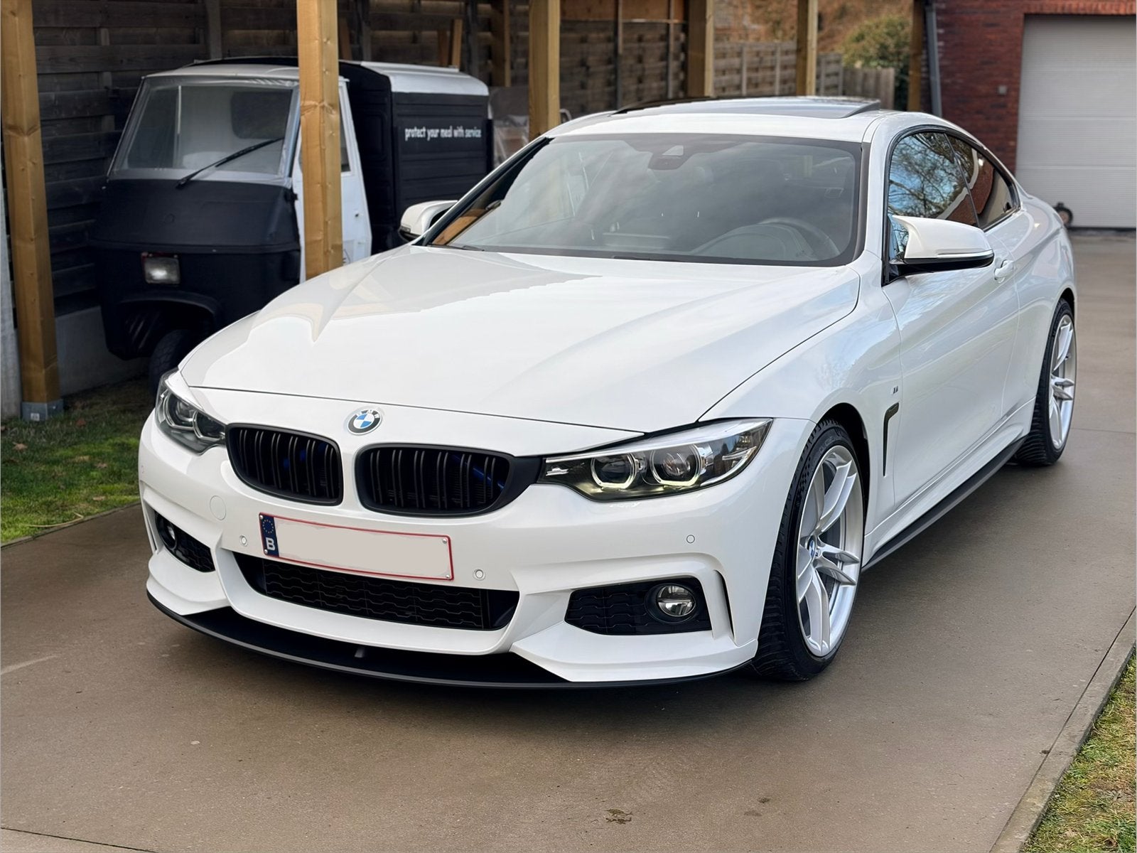 BMW 420i Coupé M Sport – 34.xxx km – Automaat, Auto's, Automaat, Alcantara, Bedrijf, Achteruitrijcamera