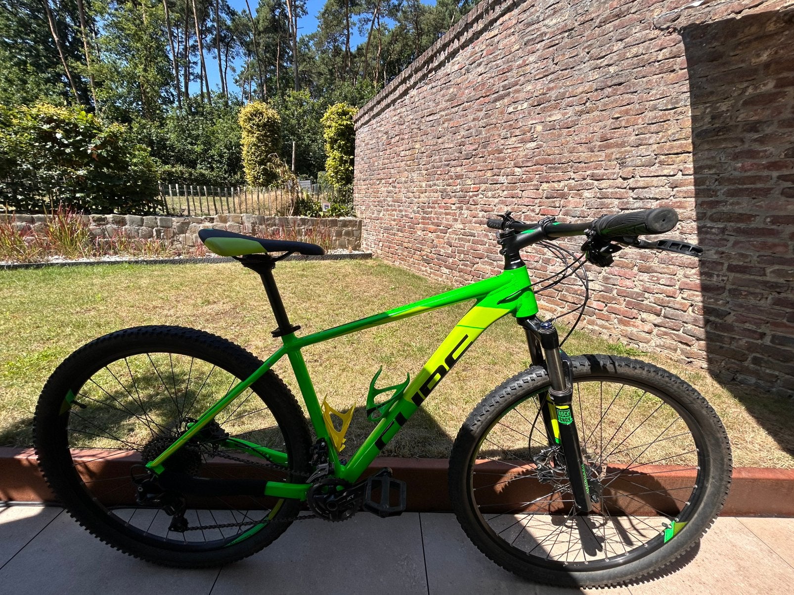 VÉLO DE MONTAGNE CUBE LTD PRO 2 X GREEN'N'KIWI 29 POUCES, Enlèvement, Utilisé, Autres marques