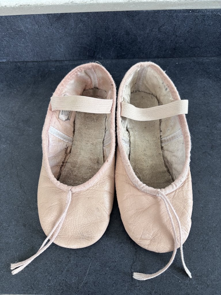 Ballet schoentjes leder Bloch, Sports & Fitness, Ballet, Enlèvement ou Envoi, Utilisé, Chaussures