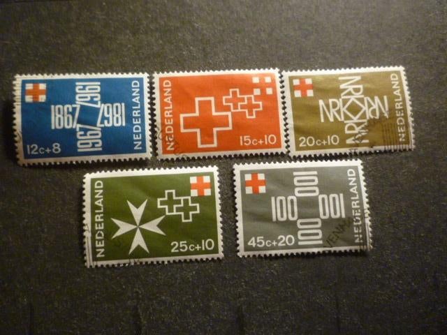 Nederland/Pays-Bas 1967 Mi 883/887(o) Gestempeld/Oblitéré, Envoi