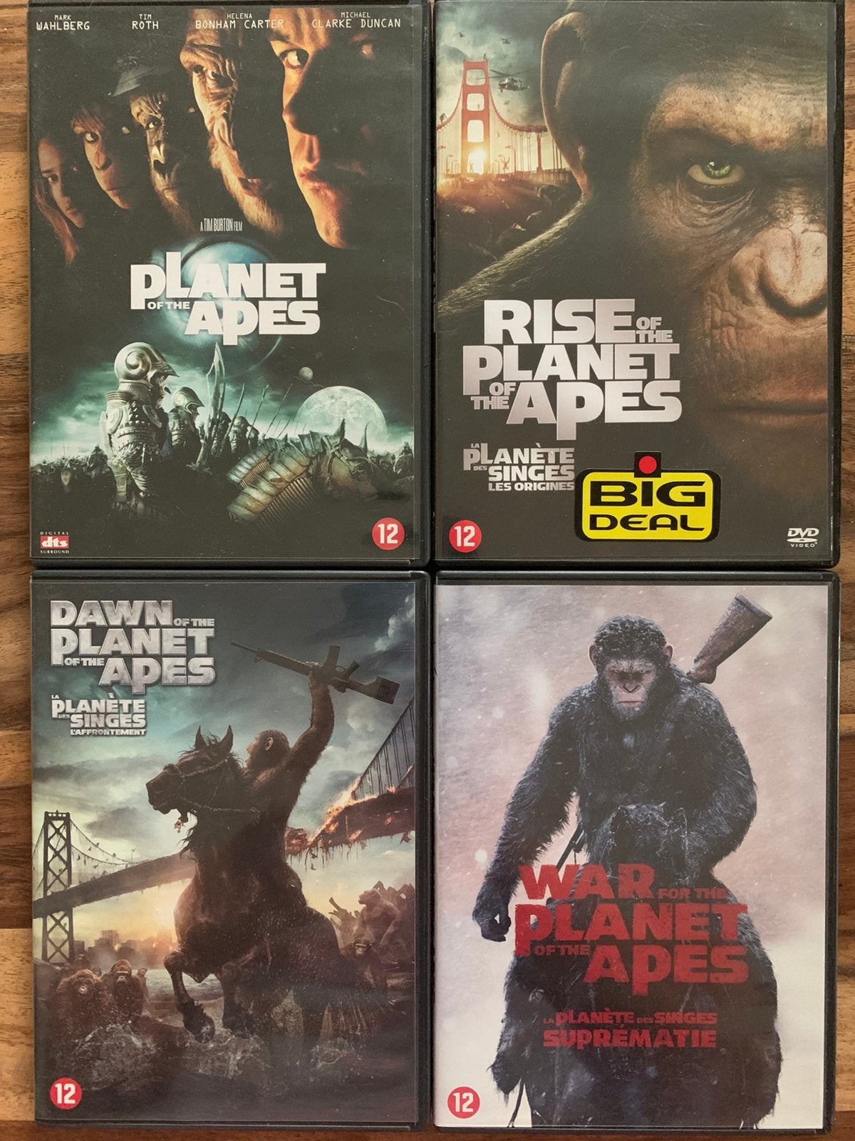 Planet of the apes, Cd's en Dvd's, Ophalen of Verzenden, Zo goed als nieuw