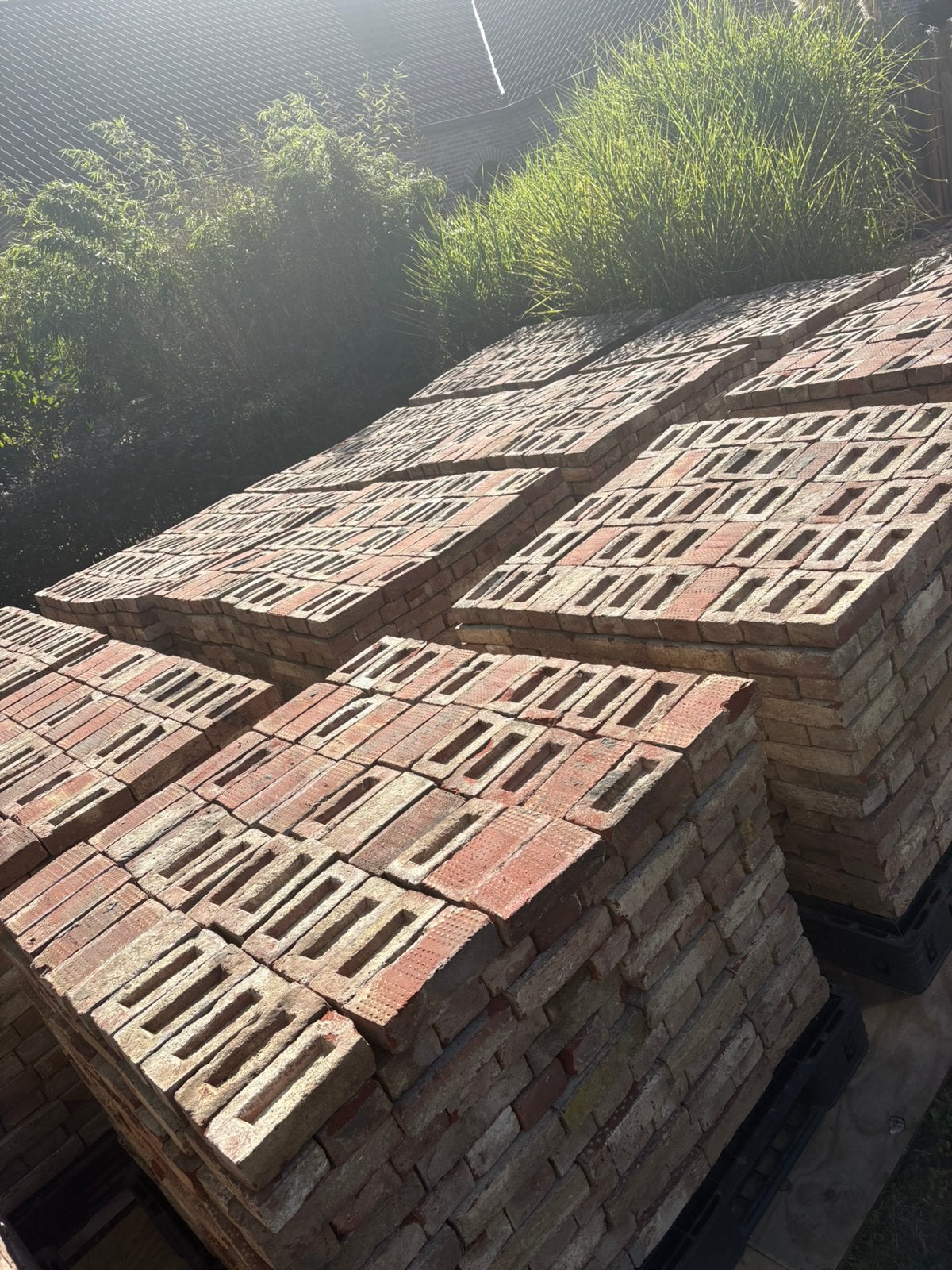 Gekuiste gevelsteen 10 100 stuks, Enlèvement, Utilisé, Briques
