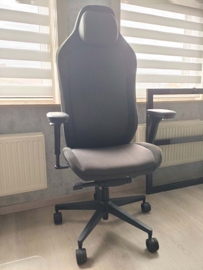 Fractal Design Refine Fabric Dark, Huis en Inrichting, Ophalen, Zwart, Zo goed als nieuw, Gaming bureaustoel