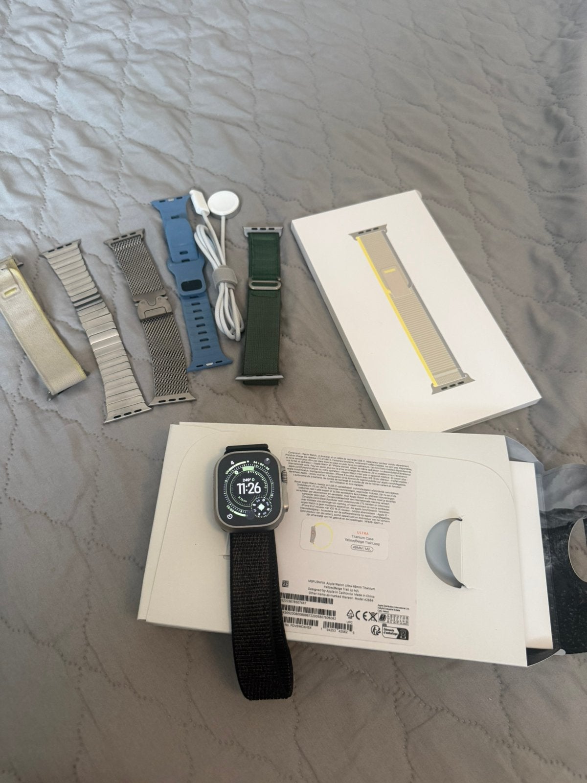 Apple watch ultra 1 49mm, Enlèvement ou Envoi, Comme neuf