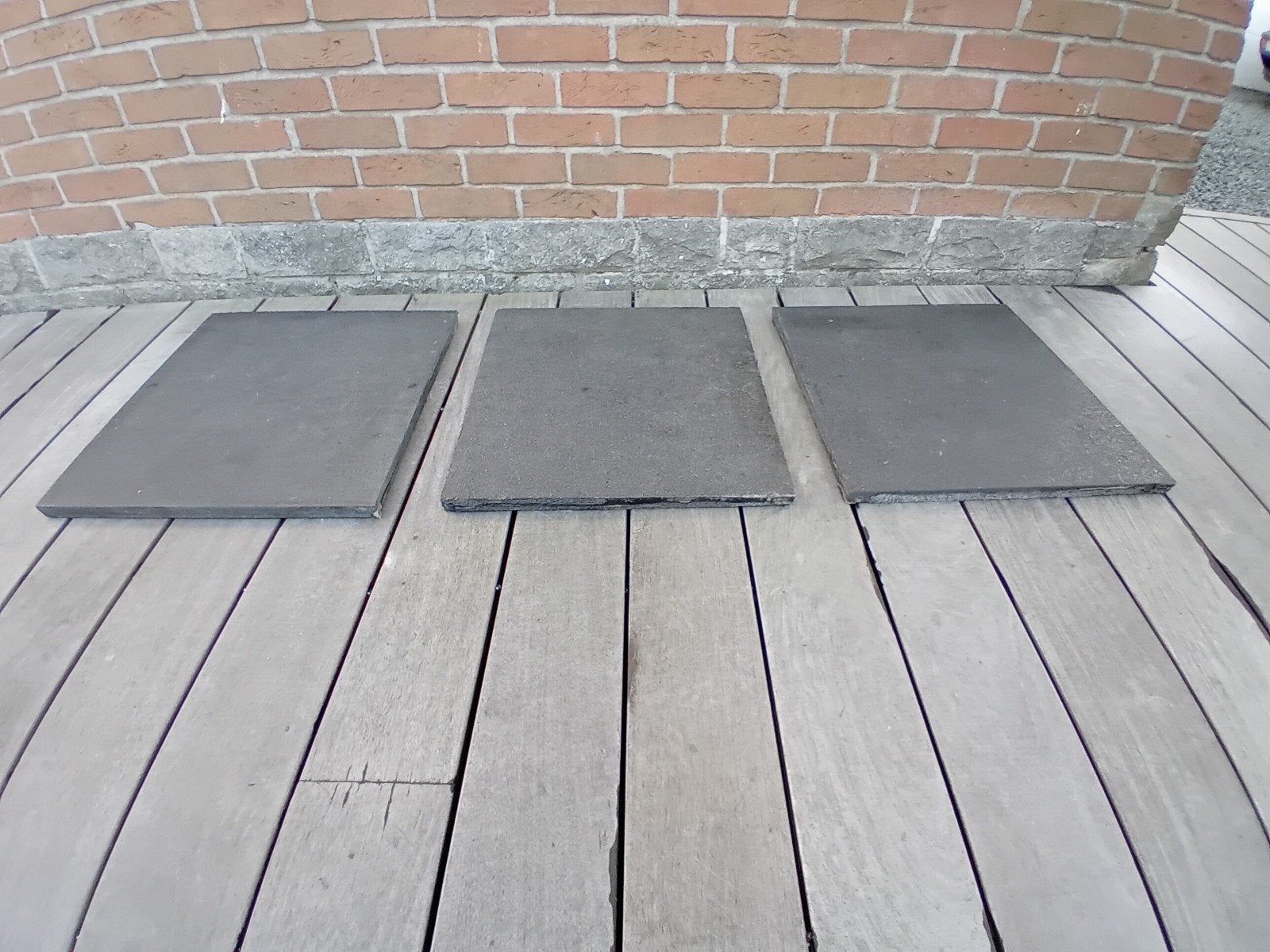 3 pierres de lave 50 cm X 45 cm, Bricolage & Construction, Enlèvement, Comme neuf, 40 à 60 cm, 40 à 60 cm