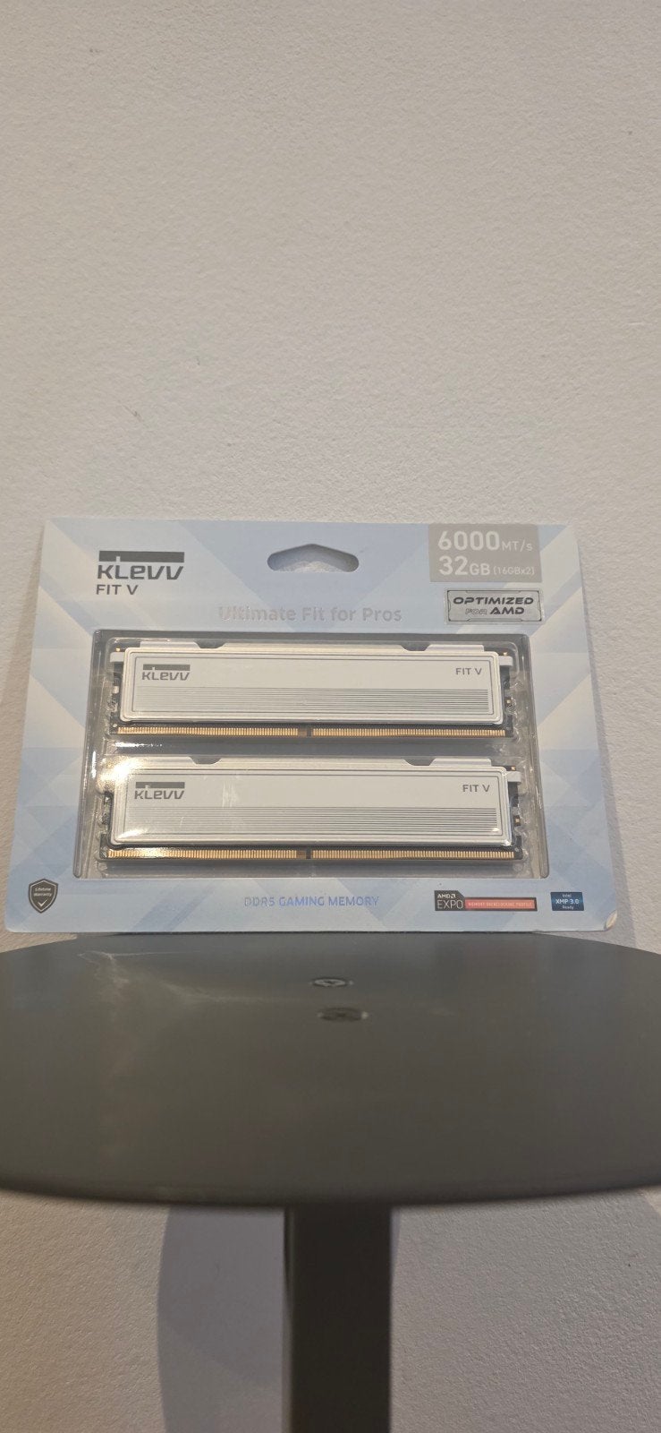 KLEVV FIT V 32GB DDR5 RAM (Wit) CL28, Computers en Software, RAM geheugen, Zo goed als nieuw, Desktop, 32 GB, DDR5, Ophalen of Verzenden