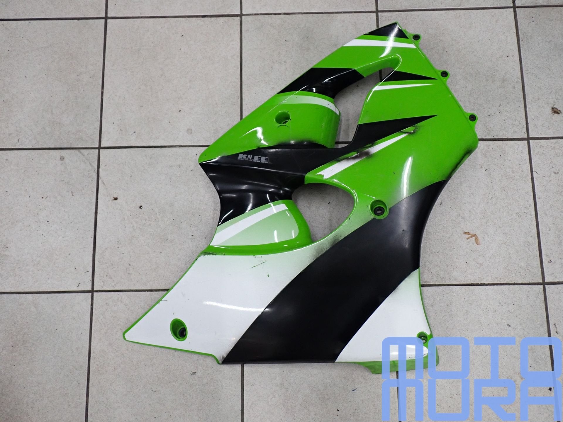 Kawasaki ZX6R 2000 - 2002 zijkuip rechts kuipdeel rechter zi, Gebruikt, -, -, Ophalen of Verzenden