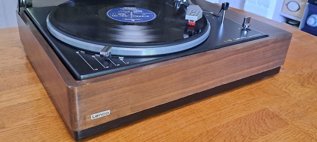 Lenco L-78 platenspeler in schitterende staat, TV, Hi-fi & Vidéo, Tourne-disques, Enlèvement ou Envoi, Comme neuf, Tourne-disque