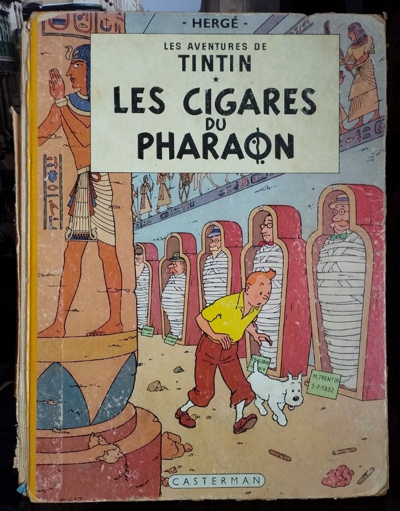 BD Tintin, Une BD, Enlèvement, Utilisé, Hergé