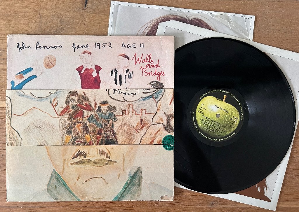 JOHN LENNON - Walls and bridges ( LP; met boek ), LP, Gebruikt, Verzenden, Inclusief boekje