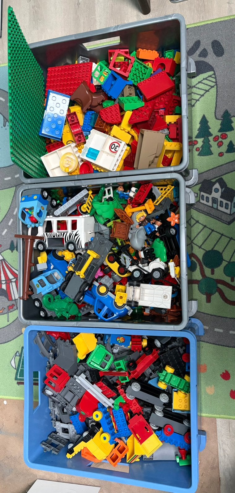Duplo, Ophalen, Gebruikt