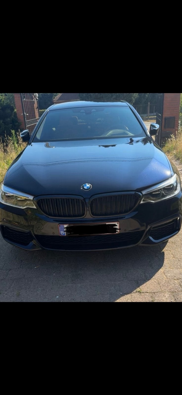 BMW 530e iPerformance, Auto's, Parkeerassistent, Blauw, 2420 kg, Leder