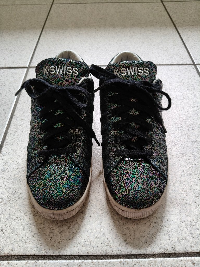 K-Swiss limited edition sneaker maat 40 Tongue Twister, Ophalen of Verzenden, Zo goed als nieuw, Sneakers, K-Swiss