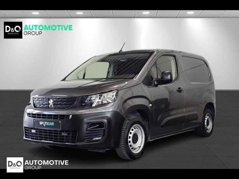 Peugeot Partner Premium trekhaak 3-zit, Autos, Argent ou Gris, Achat, Euro 6, Entreprise