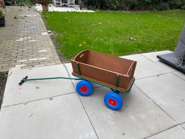bolderwagen berg, Ophalen, Zo goed als nieuw, Duwvoertuig