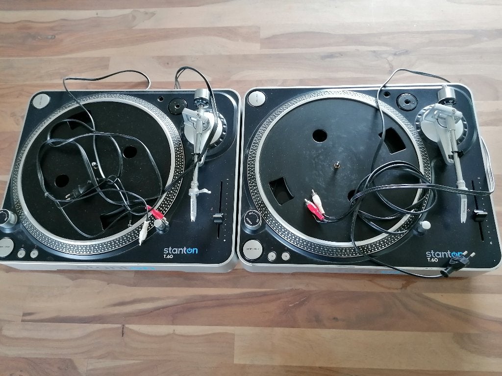 2 x Stanton draaitafel T60, Musique & Instruments, Enlèvement ou Envoi, Utilisé, Platine, Autres marques