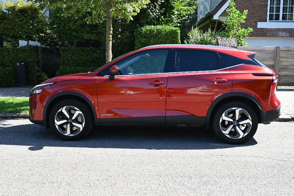 Nissan Qashqai N-Connecta e-POWER | Fuji Sunset | Pano, Autos, Rouge, Achat, Euro 6, Entretenue par le concessionnaire