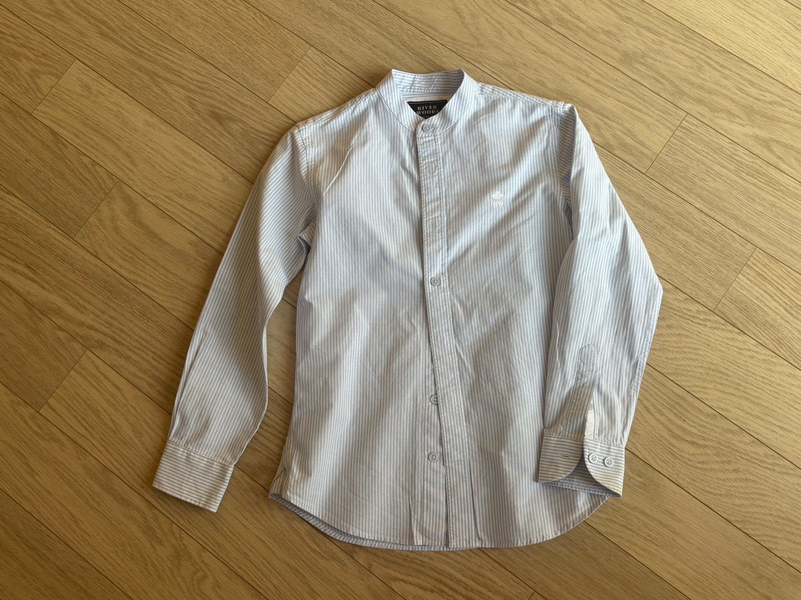 Gestreept hemd River Woods, Verzenden, Gebruikt, Jongen, Overhemd of Blouse