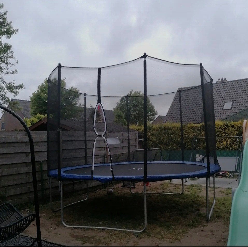 Trampoline 366cm, Ophalen, Zo goed als nieuw