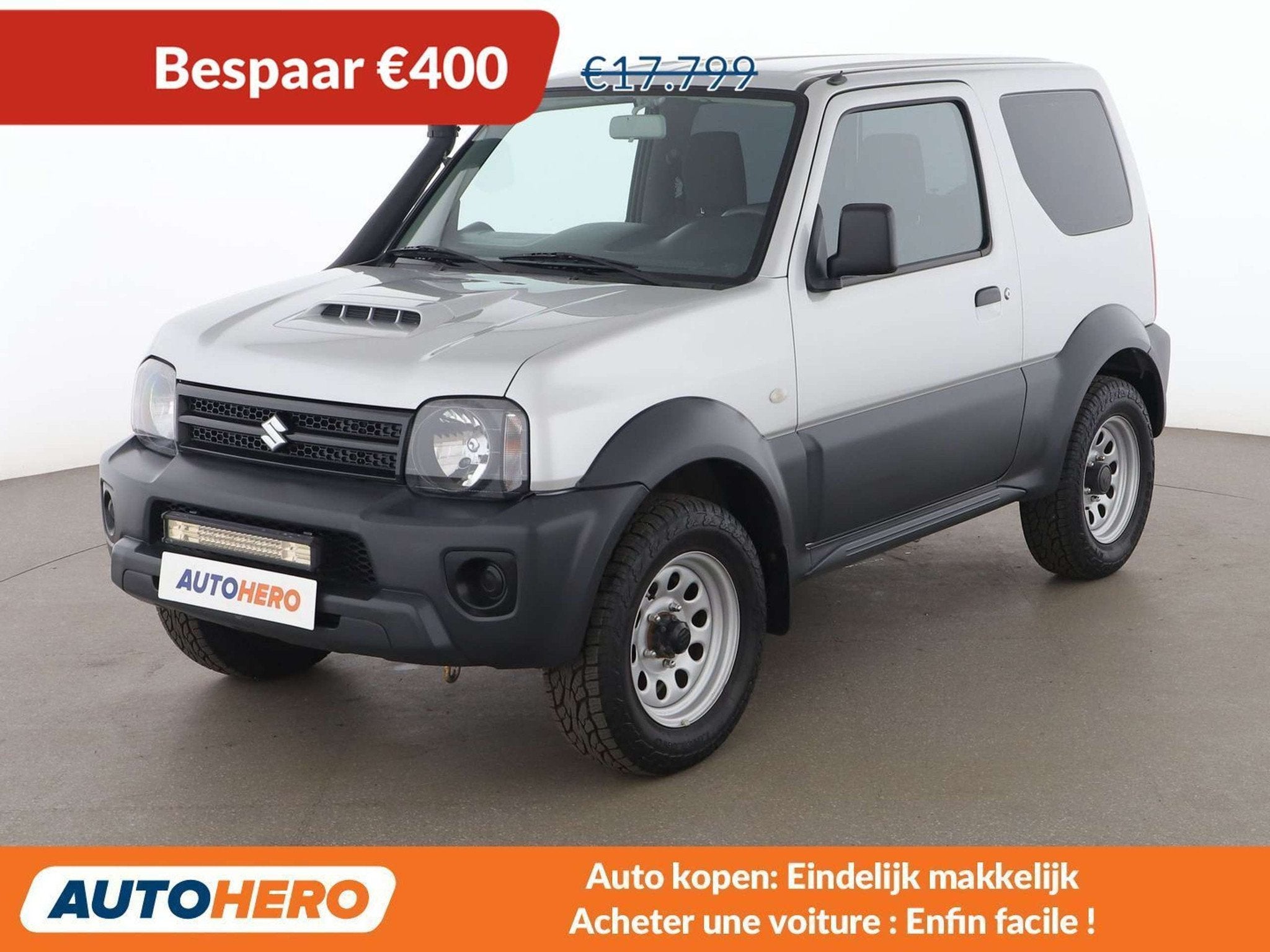 Suzuki Jimny 1.3 Club (bj 2017), Auto's, Suzuki, 4 zetels, Stof, Gebruikt, 1328 cc