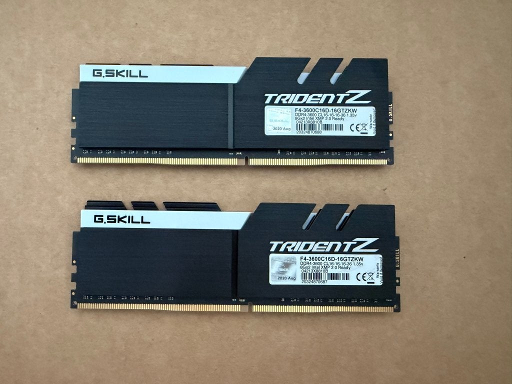 G.Skill Trident Z 16 DDR4-3600 CL16, Ophalen, DDR4, Zo goed als nieuw, Desktop
