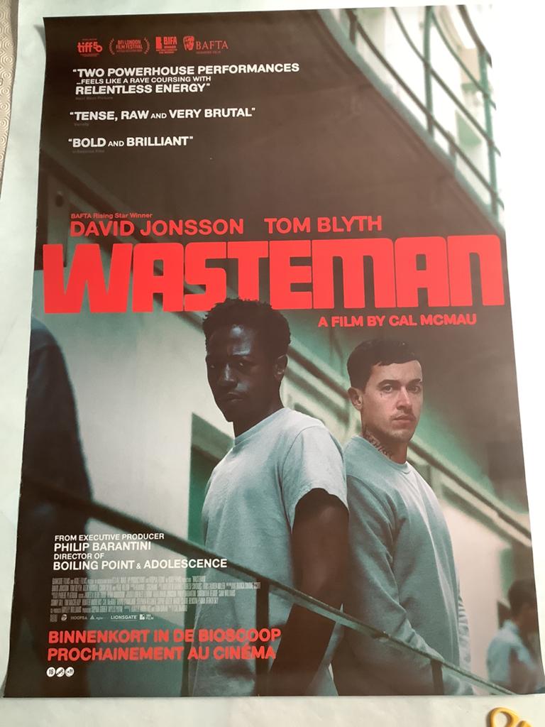 WASTEMAN   FILMPOSTER   70-100 cm, Verzamelen, Posters, Ophalen of Verzenden, Zo goed als nieuw