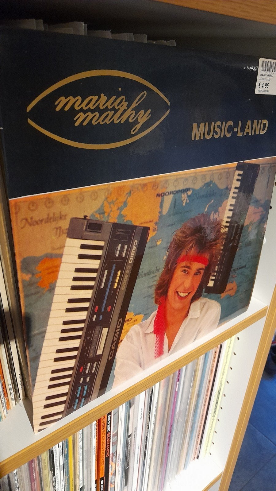 LP: Mario Mathy - Music land, CD & DVD, Enlèvement ou Envoi, 12 pouces, LP